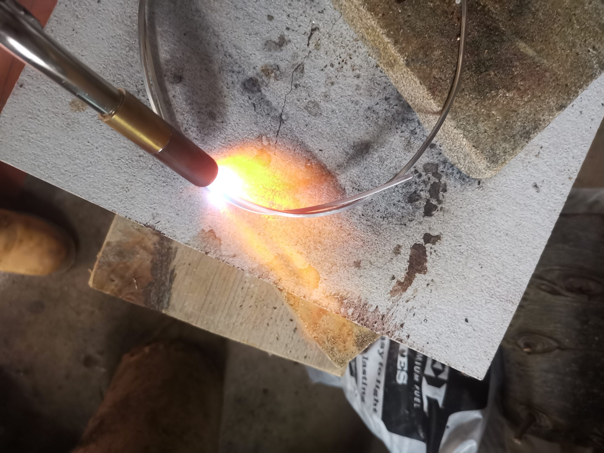 fire metal silversmith hand made silver on rjsd.ch
