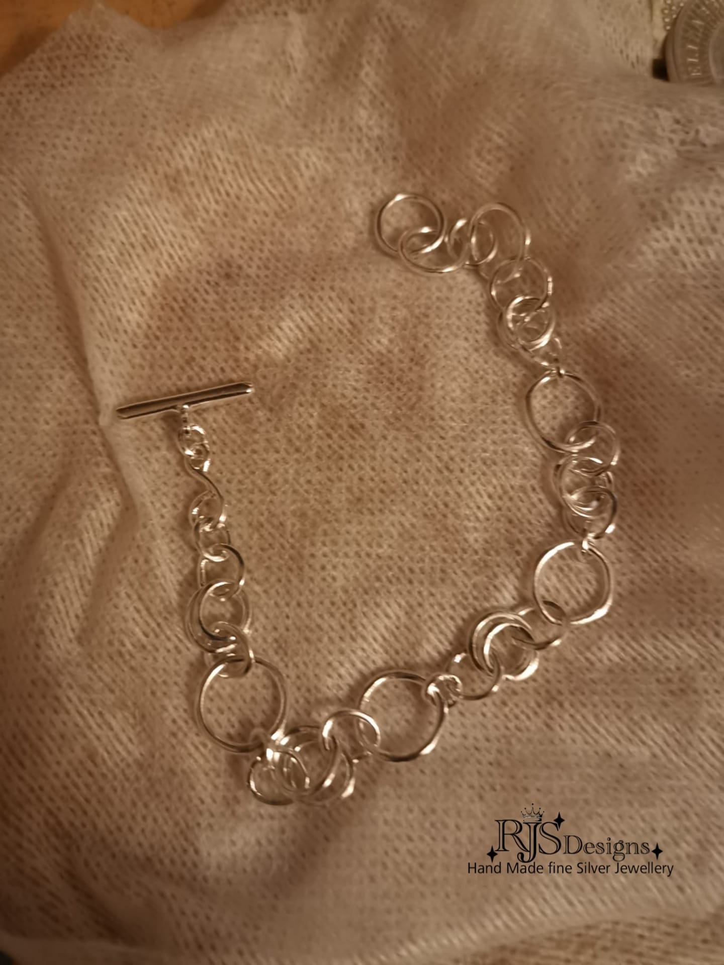 fine silver bracelet on rjsd.ch