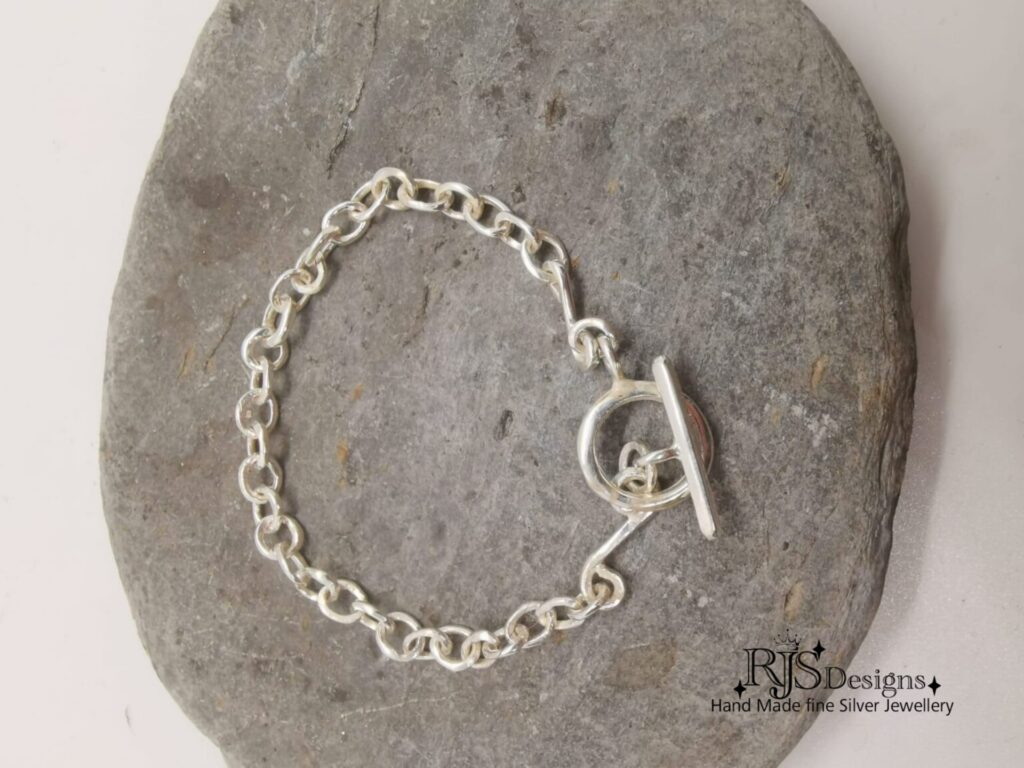 fine silver bracelet on rjsd.ch