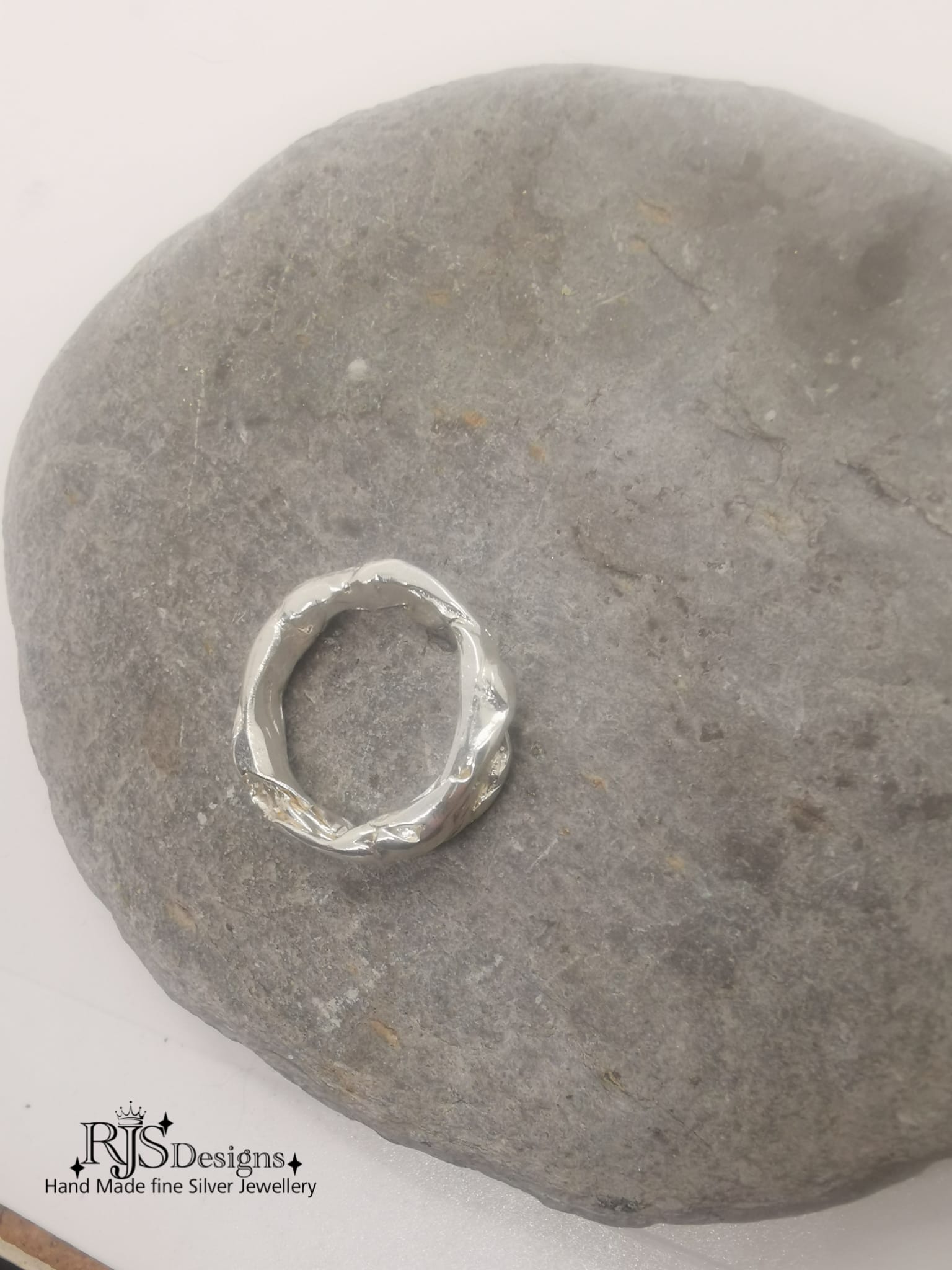 fine silver heavy ring